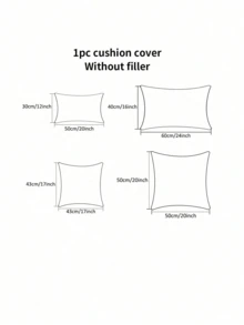 1 buah Sarung Bantal Lempar/Bantal Pinggang Bulu Imitasi Bordir Renda Abu-abu, Cocok untuk Kamar Tidur, Ruang Tamu, Sofa - Grey - View 3