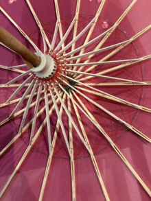 Paraguas de papel para bodas (1/2/5/10 piezas) - Mangos de madera, paraguas de papel pintados a mano, sombrillas blancas, paraguas de papel al óleo redondos chinos retro, perfectos para bodas, novias, bodas vintage, sombrillas al aire libre, sombrillas Hanfu, accesorios, fotografía y decoraciones de boda. - Rosa - Ver 12