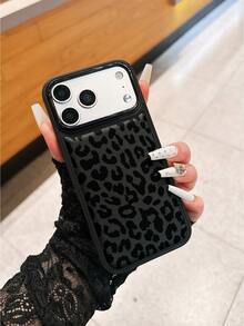 1个新款畅销黑色豹纹保护壳，兼容 17 Pro Max/17/17 Pro/16 Pro Max/16/16 Pro/15 Pro Max/15 Pro/15/14 Pro Max/14 Pro/14/13 Pro/12 Pro/12/11，防震，适合作为生日礼物，送给女朋友、男朋友或自己使用。 - 黑色 - 查看 2