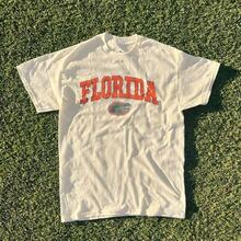 2025 Summer New Short Sleeve Pattern Top ,Vintage Florida State Gators Shirt White New White All Sizes, Shirt Hot   2025New Comfortable Retro Cotton T-Shirt-L91 - 杏色 - 查看 10