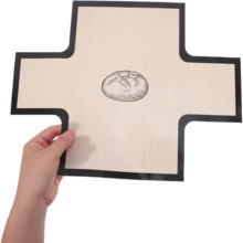 1/2/3pcs Silicone Round Bread Baking Pans, Fit For 9x5 Inch Loaf Pans - Baking Liners, Non-Stick Reusable, Easy Clean, Non-Slip Silicone Edges, Reusable Kitchen & Dining Baking Tool - Multicolor - View 8