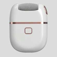 可充电电动磨脚器，便携式电动去茧器，配备两种不同厚度的磨头，专业足部护理工具，去除死皮，理想礼物 - 彩色 - 查看 16