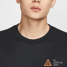 Nike ACG DRI-FIT SS25 时尚百搭运动休闲短袖T恤，男款，黑色 - 黑色 - 查看 5