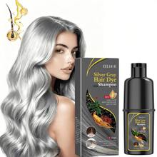 Hair Dye Shampoo | Fast-Acting Hair Dye, 6 Colors, Natural Plant & Herbal Extracts, 10-Minute Quick Color, Gray & White Hair Coverage, Gentle For All Hair Types, Women & Men, 100ml - 彩色 - 查看 3