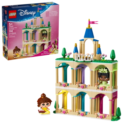  LEGO Disney - 43291 Mini Belle And Tiana With Castle