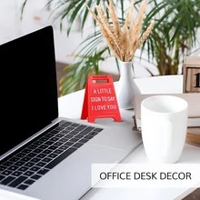 1个迷你标牌 情人节装饰 周年纪念礼物 - 浪漫的“我爱你”符号 - 送给男朋友的趣味礼物 - 送给女朋友、妻子、未婚妻的可爱生日、圣诞节、结婚礼物 - 紅色 - 查看 7