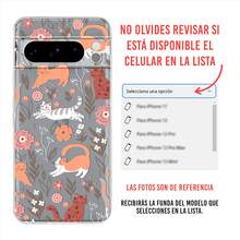INSTACASE Compatible Case For Google Picel Kittens Flower Pattern Kittens Case For Women, Shockproof TPU Case. - Clear - View 5