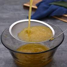 Stainless Steel Degreasing Spoon, Hot Pot Degreasing Spoon, Fine Mesh Food Strainer, Suitable For Grease, Juice And Foam, Multifunctional Filter Spoon, Fine Mesh Oil Filter Mesh For Restaurants Restaurant & Home Kitchen Utensil, Sleek Finish | Durable Kitchenware - 銀色 - 查看 7