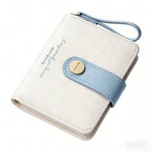 BATSIOE Women's Plain Color Large Capacity Zipper Coin Purse, Minimalist Luxury Wallet For Cross-Border Wholesale - Baby Blue - View 7