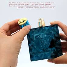 Versace Eros EDP EAU De Parfum Spray Fragrance Long Lasting Aromatic Scent Cologne For Men 3.4fl.Oz 100ml - 清新香調 - 查看 7