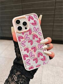 1 chiếc ốp lưng điện thoại hình trái tim bằng acrylic màu hồng có nam châm, tương thích với iPhone 17 Pro Max/17 Pro/17/16 Pro Max/16 Pro/16/15 Pro Max/15 Pro/15 Plus/15/14 Pro Max/14 Pro/14 Plus/14/13 Pro Max/13 Pro/13/12 Pro/12/11/11 Pro Max/11 Pro XS XR X 7 8 và Galaxy S25/A14/A15/A35/A55/S22/S23/S24 FE/S25/S24 Ultra, mềm mại, bao phủ toàn diện, thích hợp làm quà sinh nhật cho bạn gái, bạn trai hoặc sử dụng cá nhân. - Hồng - Xem 4