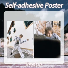 EN/Hypen，EN海报，带背胶的装饰海报卡，家居装饰海报，适用于卧室、客厅、咖啡厅、衣橱、生日礼物、装饰、派对用品