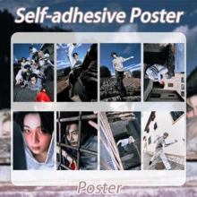 EN/Hypen，EN海报，带背胶的装饰海报卡，家居装饰海报，适用于卧室、客厅、咖啡厅、衣橱、生日礼物、装饰、派对用品