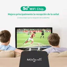 Android TV box,  4K Ultra HD, Soporte Español. - Tipo de Enchufe A USA (110-127V) - Ver 4