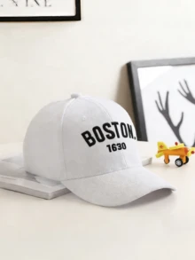 Kids Baseball Cap, Embroidered Letter Design, Unisex Boys Girls Spring Summer Hat - 1PC - View 10