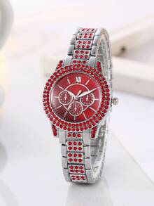 6pcs/Set Elegant & Fashionable Women's Quartz Watches, Casual Style Watch Set