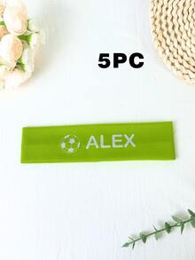 个性化运动头带,透气运动头带,定制姓名弹力头带,吸汗运动健身头带,时尚刺绣设计 | 防滑、透气、速干、高弹头带,适用于跑步、足球、篮球、健身、瑜伽、骑行、徒步、球类运动、攀岩等运动 - 彩色 - 查看 15