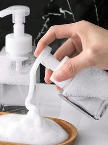 1pc Soap Dispenser, Pump Foam Bottle, Foam Dispenser, Suitable For Hand Wash, Face Wash, Shampoo, Mousse Foam Bottle