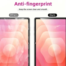 2 Packs Ultra HD Tempered Glass Screen Protector, Compatible With Samsung S11 11-Inch/S10 Lite 10.9-Inch, Fingerprint-Resistant, Scratch-Proof, High-Sensitivity Touchscreen Protection, Fingerprint-Resistant Film, Scratch-Proof Cover, HD Film, Long-Lasting Protection, Shatterproof Layer, Small Tool Care - Transparent S11 - View 7