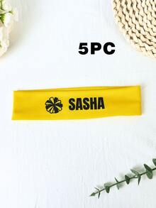 个性化运动头带,透气运动头带,定制姓名弹力头带,吸汗运动健身头带,时尚刺绣设计 | 防滑、透气、速干、高弹头带,适用于跑步、足球、篮球、健身、瑜伽、骑行、徒步、球类运动、攀岩等运动 - 彩色 - 查看 22