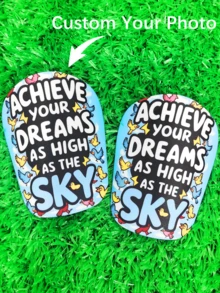 1 Pair 12*8CM Glossy Shin Guards, High Density Anti-Pressure Material, Super Protective, Upgrade, Unisex