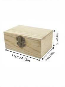 1pc Customized Text, Essential Oil Wooden Box, Flip-Cover Pine Wood Essential Oil & Jewelry Storage Box, 12-Compartment Large Capacity Wooden Oil Box, Suitable For Home, Festivals, Parties, Weddings, Gifts, Customized Text, Anniversary Date, Blessings, Gifts