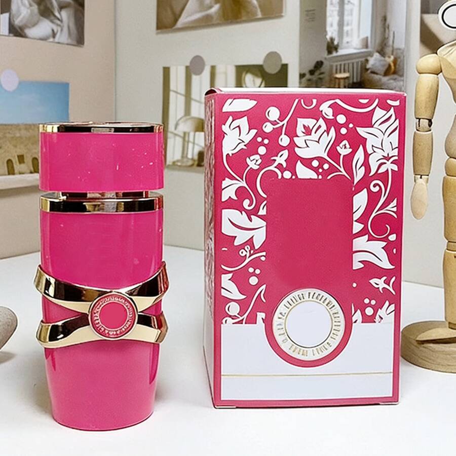 Lattaf@ Luxury Middle East Arabia Dubai Perfume,Eau De Parfum Spray For Women,Long-Lasting For Women Daily Wear, Office & Coffee Date,Ladies' Evening Perfume,3.4oz/100ml,Birthday Gift - 100ml - 查看 1