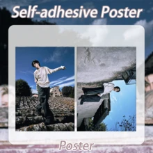 EN/Hypen，EN海报，带背胶的装饰海报卡，家居装饰海报，适用于卧室、客厅、咖啡厅、衣橱、生日礼物、装饰、派对用品