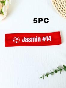 个性化运动头带,透气运动头带,定制姓名弹力头带,吸汗运动健身头带,时尚刺绣设计 | 防滑、透气、速干、高弹头带,适用于跑步、足球、篮球、健身、瑜伽、骑行、徒步、球类运动、攀岩等运动 - 彩色 - 查看 14