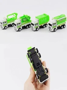 儿童玩具车 城市工程车 消防车 塑料玩具车模型车玩具套装，男孩女孩礼物，节日/圣诞礼物 - 彩色 - 查看 12