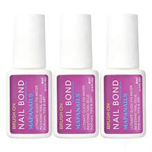 5Bottles,Extra Strong Brush-On Nail Glue For Acrylic Nails, Nail Tips & Press-On Nails (8ml) With File For Glue-On Fake Nails, Fix Broken Nail Repair. Acrylic Nail Glue Nail Bond Nail Glue Gel,Valentine's Day Gift! - 5瓶 - 查看 12
