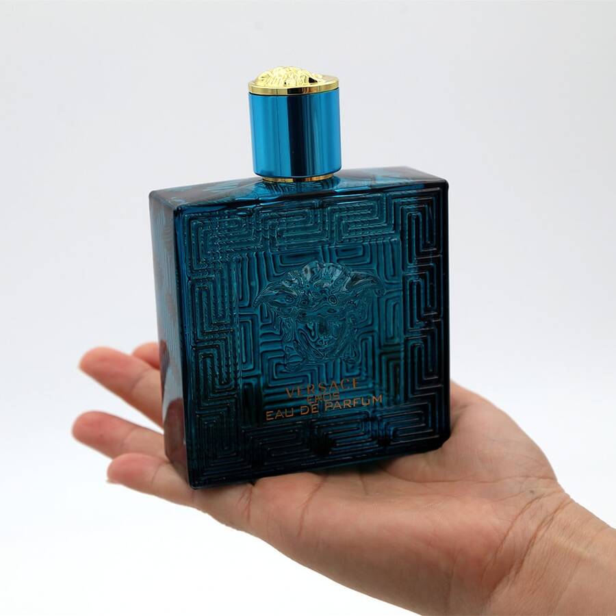 Versace Eros EDP EAU De Parfum Spray Fragrance Long Lasting Aromatic Scent Cologne For Men 3.4fl.Oz 100ml - 清新香調 - 查看 1