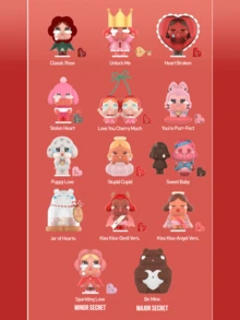 CRYBABY Blind Box Collectible, CRYBABY Fan Figure Series, Cute Doll Exquisite Ornament, Display Box Collectible, Toy Blind Box, Theme Party Scene Exquisite Ornament Gift, Suitable For Gifting - Multicolor - View 2