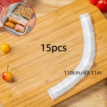 50pcs Oversized Multi-Functional Multi-Size Food Wrap Covers, Elastic Food Covers For Bowls, Cups, Kitchenware, Food Service Tools - Multicolor - View 10