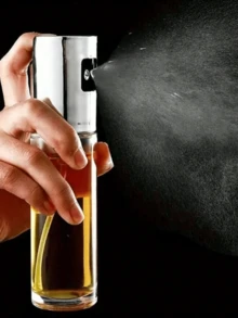 1 bình xịt thủy tinh bằng thép không gỉ, thiết kế dạng xịt áp lực, phun sương đều, tiết kiệm dầu, có thể đựng dầu ô liu và dầu ăn, chất liệu chịu nhiệt, dễ vệ sinh, thích hợp cho việc chiên, nướng, làm salad và các trường hợp khác trong nhà bếp, bình xịt, nhà bếp, dùng khi không cần thiết, phụ kiện nhà bếp, bình thủy tinh, quà tặng ngày Valentine - Nhiều màu - Xem 4