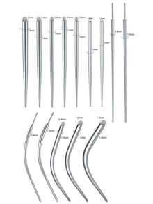 Piercing Tapered Ball Clamp Tool For Jewelry Replacement - 16G 18G 20G Flat Back Earring Piercing Needle Tool, Threadless Push Pin, Inner And Outer Piercing Aid Tool, Suitable For Ear/Nose/Navel/Horseshoe/Lip/Eyebrow/Tongue Piercing. - Silver - View 2