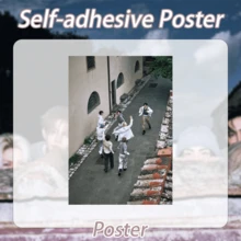 EN/Hypen，EN海报，带背胶的装饰海报卡，家居装饰海报，适用于卧室、客厅、咖啡厅、衣橱、生日礼物、装饰、派对用品