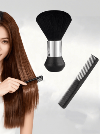 Haircut Cleaning Brush Set, Hair Salon Barber Styling Tools