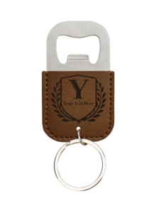 1/2/3/5/10/20pcs Personalized Leather Keychain, 2-In-1 Bottle Opener Keychain With Name, Multi-Functional Car Key Chain And Bag Charm - Multicolor - View 39