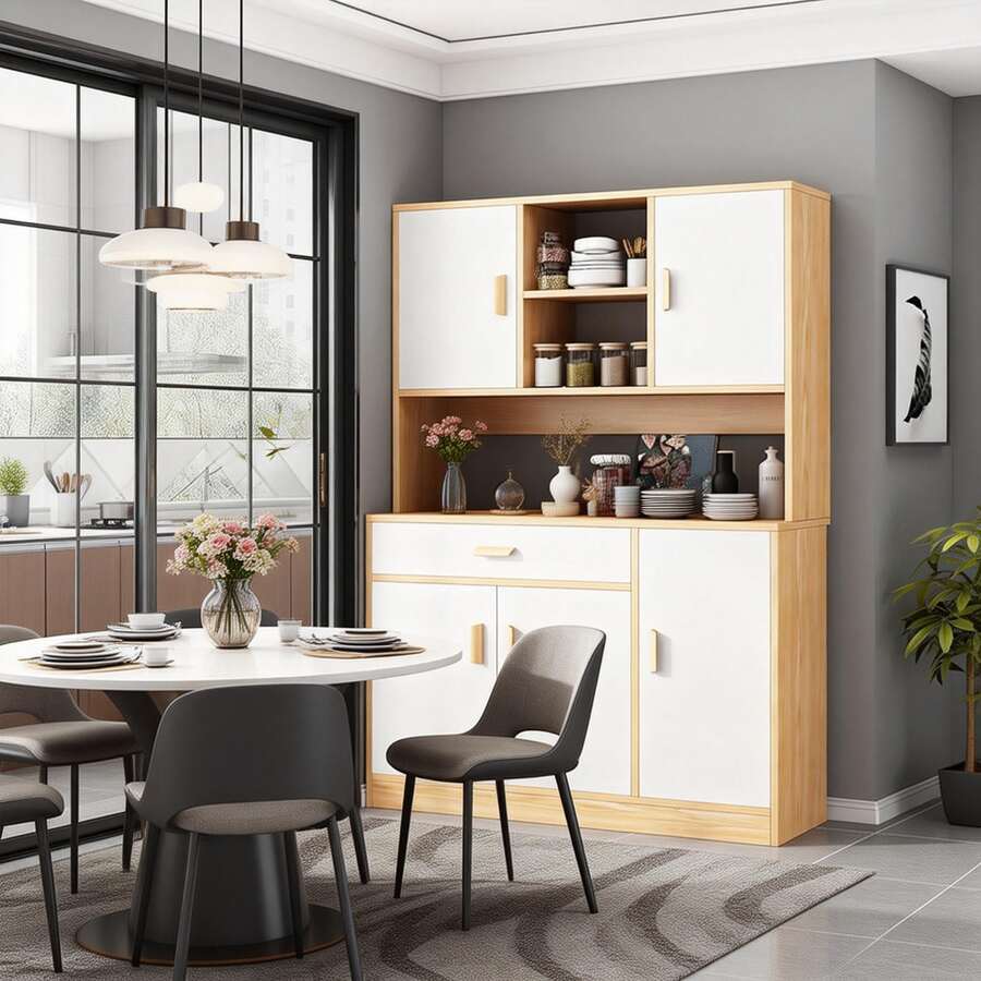 Storage Cabinets - White - View 1