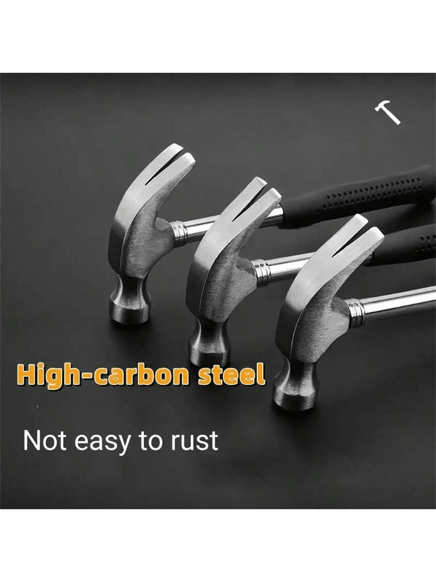 Compact Multifunctional Ram Horn Hammer, Made Of High-Carbon Steel, Rust-Proof, Suitable For DIY Home Decor, Various Repairs, Emergency Tool, Can Be Carried Indoor And Outdoor, Practical Tool