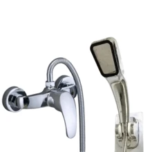 浴室隐藏式淋浴龙头 家用壁挂式淋浴龙头 热水器冷热水混合阀淋浴配件 - 彩色 - 查看 3