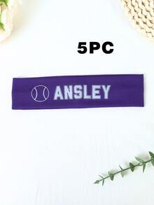 个性化运动头带,透气运动头带,定制姓名弹力头带,吸汗运动健身头带,时尚刺绣设计 | 防滑、透气、速干、高弹头带,适用于跑步、足球、篮球、健身、瑜伽、骑行、徒步、球类运动、攀岩等运动 - 彩色 - 查看 18