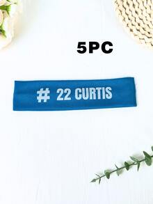 个性化运动头带,透气运动头带,定制姓名弹力头带,吸汗运动健身头带,时尚刺绣设计 | 防滑、透气、速干、高弹头带,适用于跑步、足球、篮球、健身、瑜伽、骑行、徒步、球类运动、攀岩等运动 - 彩色 - 查看 28