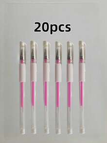 2/4/6/8支装白色眉毛微雕笔，皮肤标记笔，永久化妆纹身定位工具，眉毛绘制工具，万圣节妆容，纹身，价格实惠，圣诞礼物，化妆品，化妆工具，廉价商品，礼物，送她的礼物，圣诞礼物