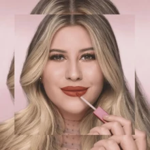 Eudora Niina Secrets Skinny Matte Liquid Lipstick 5ml - Rojo - Ver 2