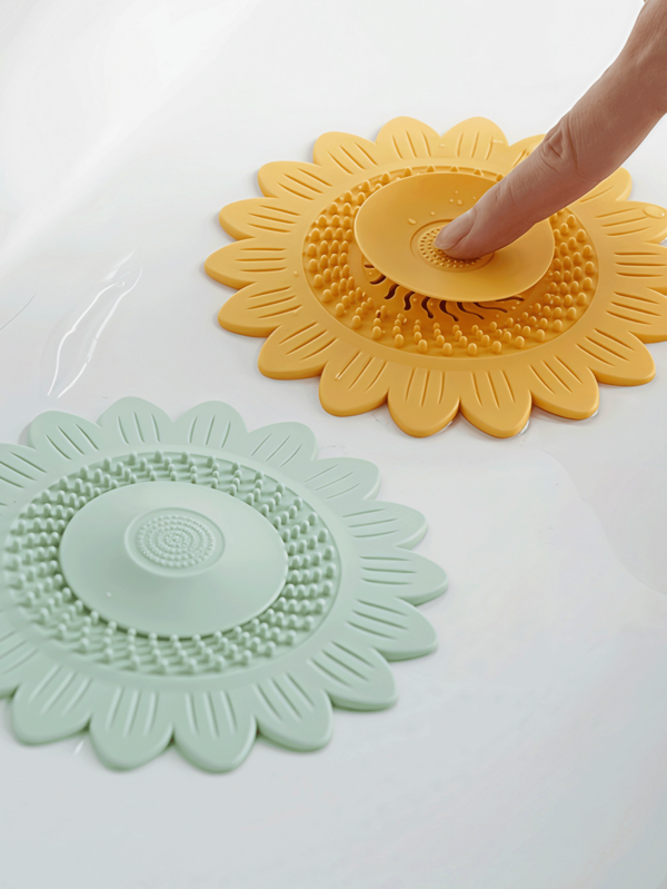 Portable Toilet Bathroom Hair Catcher, Drain Cover Deodorizer, Sink Drain Hair Collector, Suitable For Kitchen Bathroom Toilet Drain Filter, Home Goods, Home Accessories, Kitchen Tools