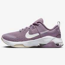 Nike Zoom Bella 6 Low-Top Basketball Shoes, Lightweight Cushioned Midsole, Durable Wear-Resistant, Fashionable Lavender, DR5720-500 - White Purple - View 2