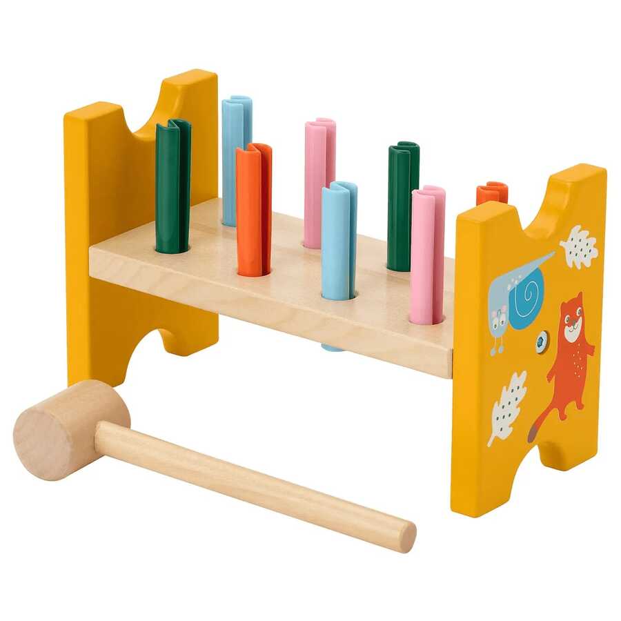 UPPSTÅ Hammer Blocks: Multi-Colored, Sound-Producing Blocks That ...
