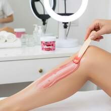 Cera Depiladora Removedora de Vello Facial SIN Dolor - Para Microondas - Norvina - 100g - crema - Ver 2
